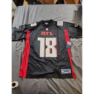 Nike Atlanta Falcons Mens Calvin Ridley‎ Black Game Jersey Size XL NWT $130